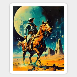 The Space Cowboy Magnet